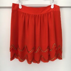 Ted Baker London Beaded Skirt - Size 2